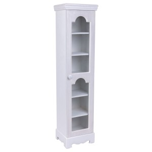 Armoire Alexandra House Living Blanc Mirror Bois MDF 20 x 98 x 24 cm