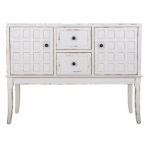 Meuble d'Entrée avec Tiroirs Alexandra House Living Blanc Bois d'épicéa Bois MDF 36 x 82 x 108 cm