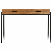 Konsolentisch mit Schubladen Alexandra House Living Braun Eisen Platte Tannenholz 34 x 81 x 120 cm