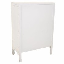 Hall Table with Drawers Alexandra House Living White Rattan Fir wood MDF Wood 36 x 100 x 70 cm