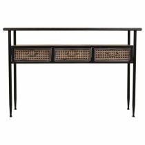 Hall Table with Drawers Alexandra House Living Brown Metal 42 x 80 x 122 cm