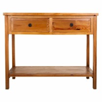 Konsolentisch mit Schubladen Alexandra House Living Braun Kiefernholz Holz MDF 78 x 41 x 95 cm