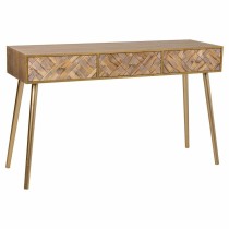 Konsolentisch mit Schubladen Alexandra House Living Braun Paulonia-Holz 41 x 79 x 132 cm