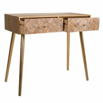 Konsolentisch mit Schubladen Alexandra House Living Braun Paulonia-Holz 41 x 79 x 88 cm