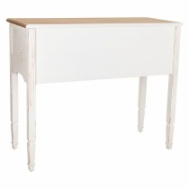 Konsolentisch mit Schubladen Alexandra House Living Weiß Tannenholz Holz MDF 46 x 90 x 110 cm