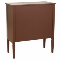 Meuble d'Entrée Alexandra House Living Marron Naturel Rotin Bois d'épicéa Bois MDF 38 x 90 x 80 cm