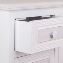 Hall Table with Drawers Alexandra House Living White MDF Wood 32 x 84 x 66 cm