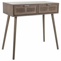 Konsolentisch mit Schubladen Alexandra House Living Grau Kiefernholz Holz MDF 42 x 79 x 80 cm