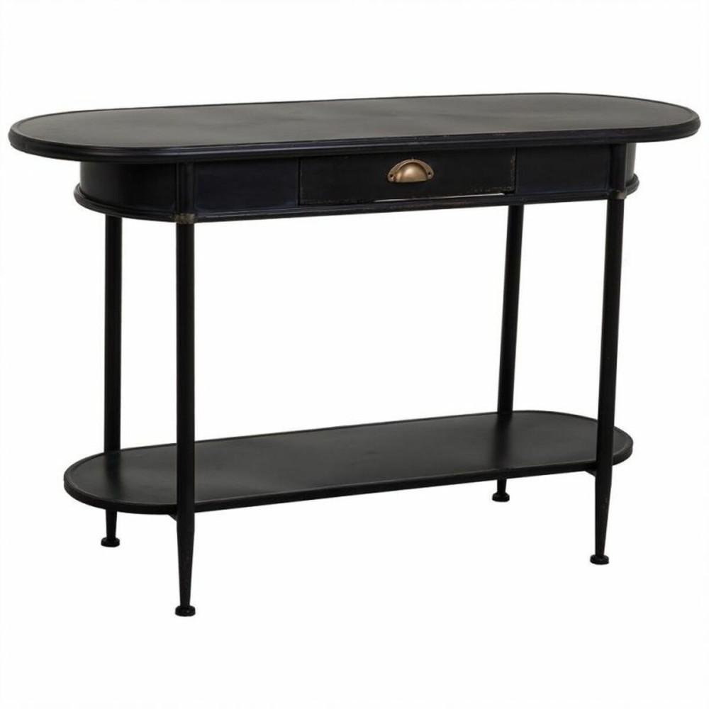 Hall Table with Drawers Alexandra House Living Black Metal 41 x 75 x 120 cm