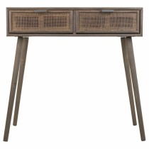 Konsolentisch mit Schubladen Alexandra House Living Grau Kiefernholz Holz MDF 42 x 79 x 80 cm