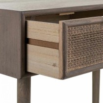 Konsolentisch mit Schubladen Alexandra House Living Grau Kiefernholz Holz MDF 42 x 79 x 80 cm