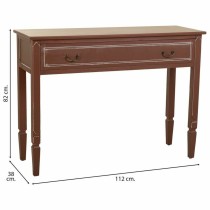 Hall Table with Drawers Alexandra House Living Brown Natural Fir wood MDF Wood 38 x 82 x 112 cm