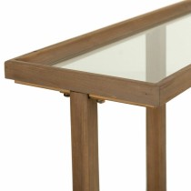 Eingangsbereich Alexandra House Living Braun Eisen Tannenholz Gehärtetes Glas 33 x 75 x 120 cm