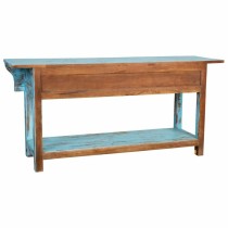 Konsolentisch mit Schubladen Alexandra House Living Blau Mango-Holz 45 x 80 x 181 cm