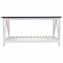 Table Basse Alexandra House Living Blanc Bois de paulownia Bois MDF 53 x 46 x 92 cm