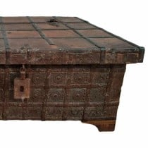 Coffre Alexandra House Living Marron Bois Recyclé 70 x 45 x 119 cm