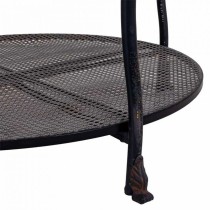 Centre Table Alexandra House Living Black Metal Glass 85 x 45 x 85 cm