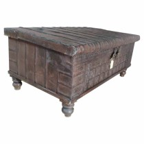 Coffre Alexandra House Living Marron Fer Acacia Bois de manguier 72 x 53 x 127 cm