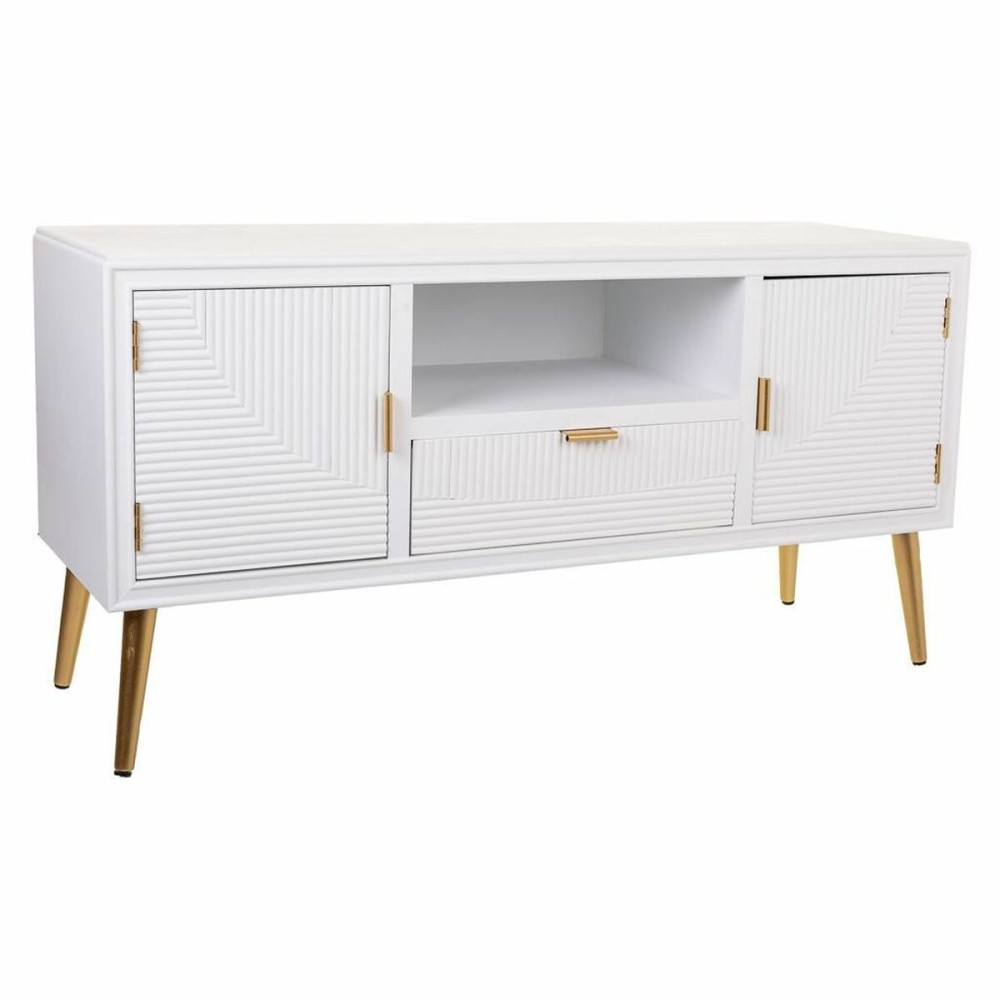 Anrichte Alexandra House Living Weiß Gold 40 x 61 x 121 cm