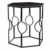 Jeu de 2 tables Alexandra House Living Noir Fer Bois MDF 39 x 57 x 39 cm