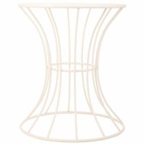 Table d'appoint Alexandra House Living Blanc Fer 20 x 50 x 21 cm