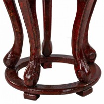 Table d'appoint Alexandra House Living Rouge Bois 36 x 55 x 36 cm