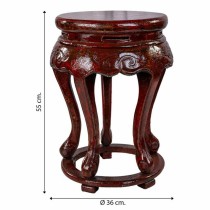 Table d'appoint Alexandra House Living Rouge Bois 36 x 55 x 36 cm