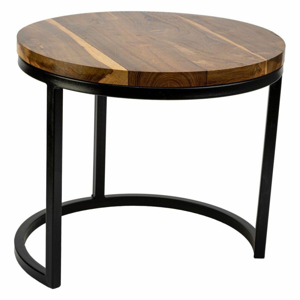 Centre Table Alexandra House Living Brown Iron Mango wood 38 x 65 x 38 cm