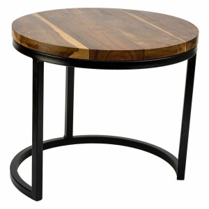 Centre Table Alexandra House Living Brown Iron Mango wood 38 x 65 x 38 cm