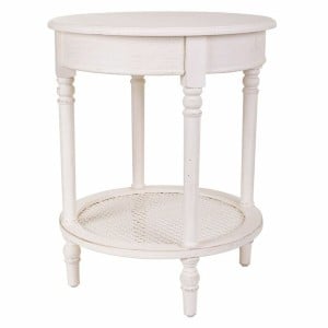 Corner table Alexandra House Living White 50 x 60 x 50 cm