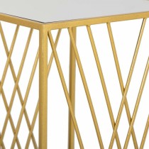 Corner table Alexandra House Living Gold 40 x 70 x 40 cm