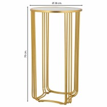 Corner table Alexandra House Living Gold 38 x 70 x 38 cm