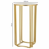 Ecktisch Alexandra House Living Gold 38 x 70 x 38 cm