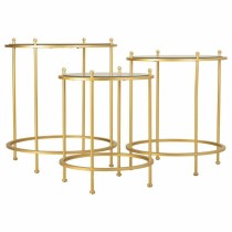 Set mit 3 Tischen Alexandra House Living Gold 53 x 60 x 53 cm