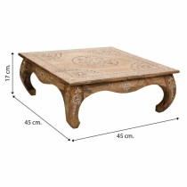 Table d'appoint Alexandra House Living Blanc Naturel 45 x 17 x 45 cm