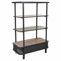 Shelves Alexandra House Living Brown Wood Metal Iron 121 x 40 x 80 cm