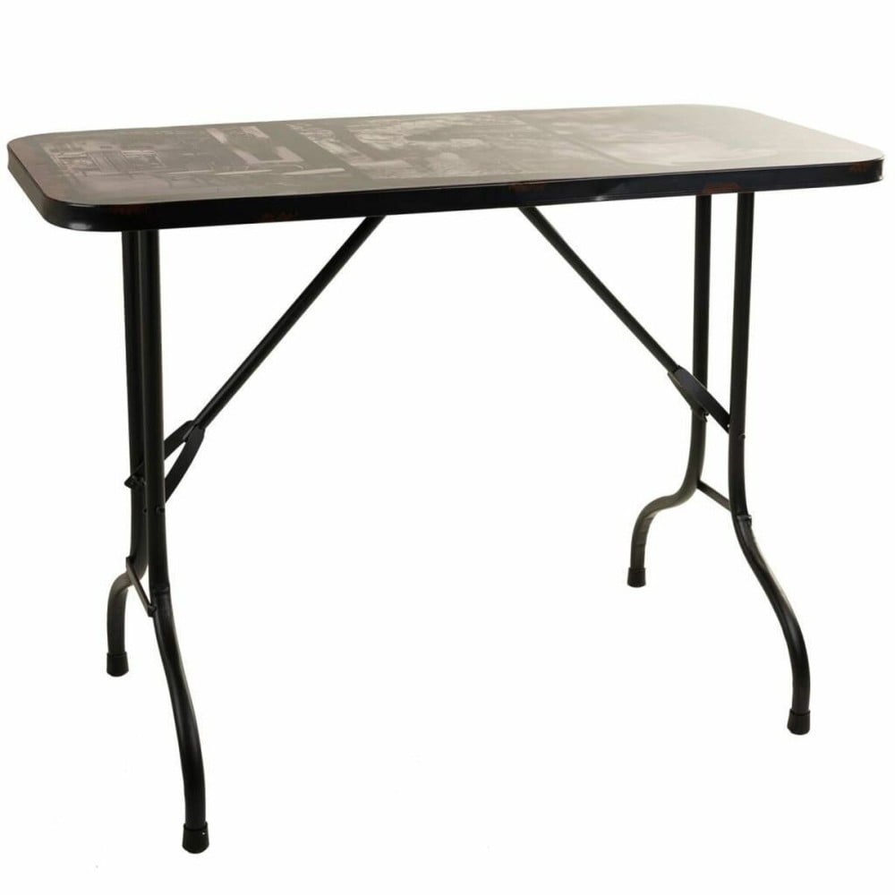 Table Alexandra House Living Black 45 x 75 x 100 cm