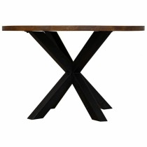 Table Alexandra House Living Marron 120 x 76 x 120 cm