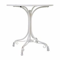 Table Alexandra House Living White 80 x 78 x 80 cm