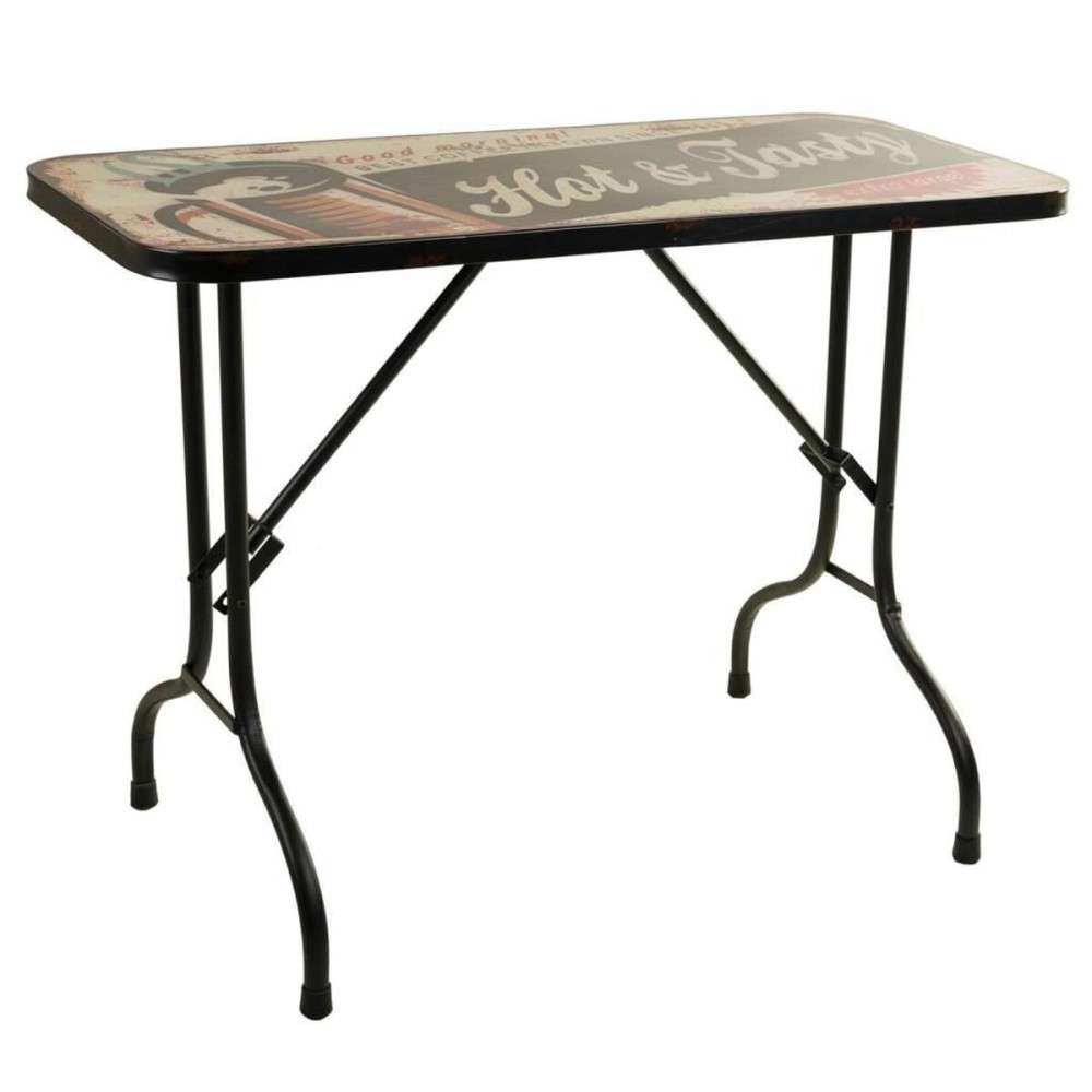 Table Alexandra House Living Noir 45 x 75 x 100 cm