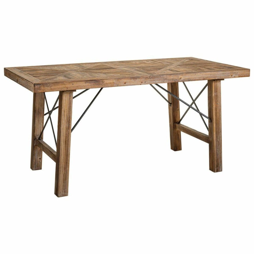 Table Alexandra House Living Marron 80 x 77 x 160 cm