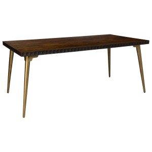 Table Alexandra House Living Brown 90 x 76 x 180 cm