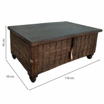 Truhe Alexandra House Living Braun Recyceltes Holz 50 x 45 x 118 cm