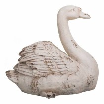 Blumentopf Alexandra House Living Swan Fiberglas Magnesium 35 x 48 x 51 cm