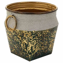 Blumentopf Alexandra House Living Gold Eisen 27 x 25 x 27 cm