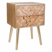 Nightstand Alexandra House Living Brown 35 x 61 x 44 cm