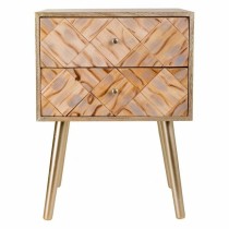 Nightstand Alexandra House Living Brown 35 x 61 x 44 cm