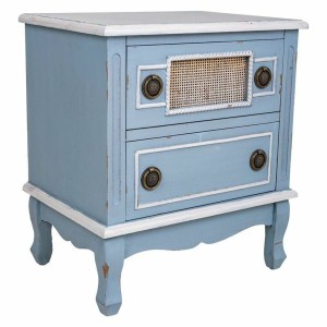 Nightstand Alexandra House Living Blue 36 x 56 x 50 cm