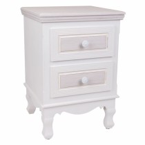 Table de Nuit Alexandra House Living Blanc 33 x 53 x 37 cm