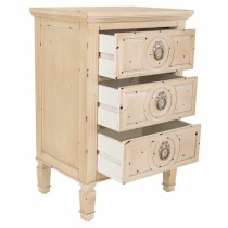 Nachttisch Alexandra House Living Beige 32 x 67 x 46 cm